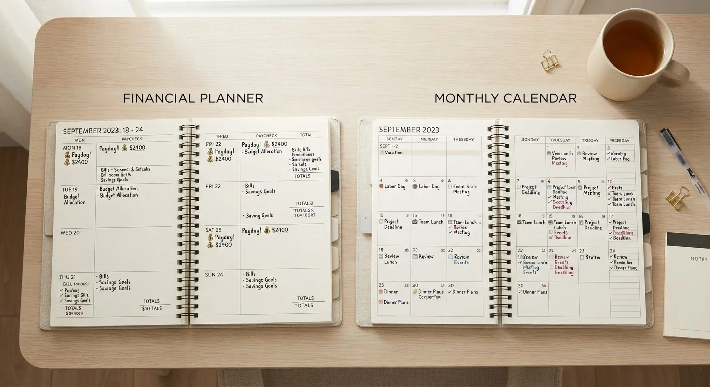 Budgeting by Paycheck vs. Budgeting by Month: Two Timelines, Different Results