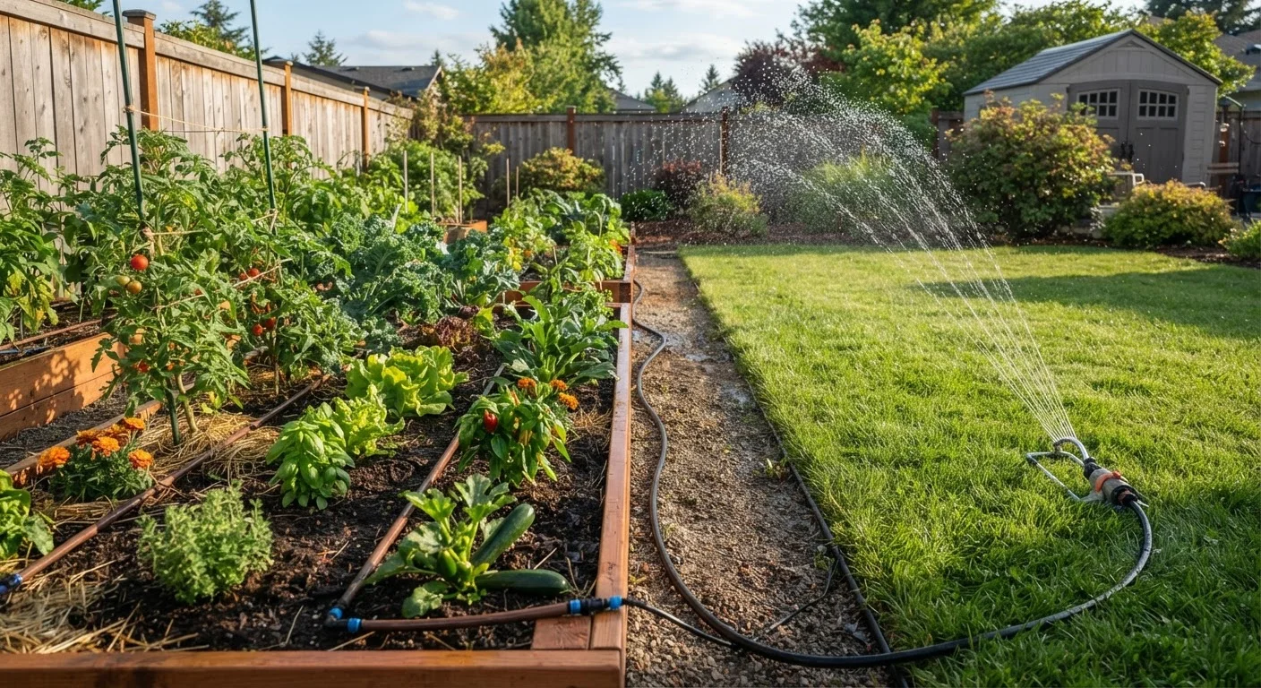 Drip Irrigation vs. Sprinkler Systems for Home Gardens