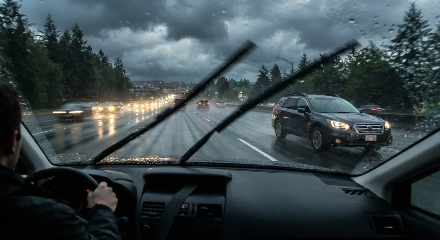 Driving in Rain, Snow, Ice, and Fog: What Changes and What Doesn't