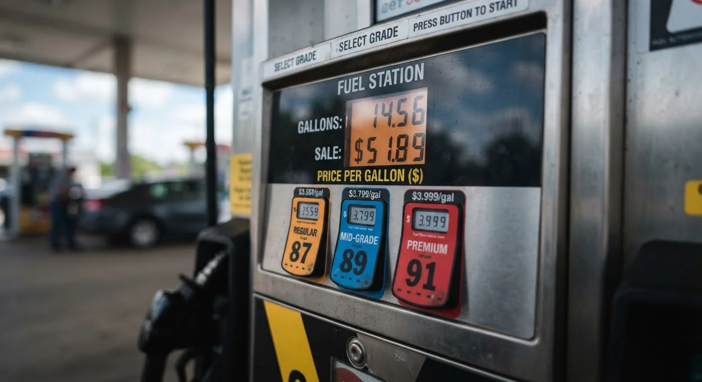 Gasoline Octane Ratings: Regular, Mid-Grade, and Premium Compared