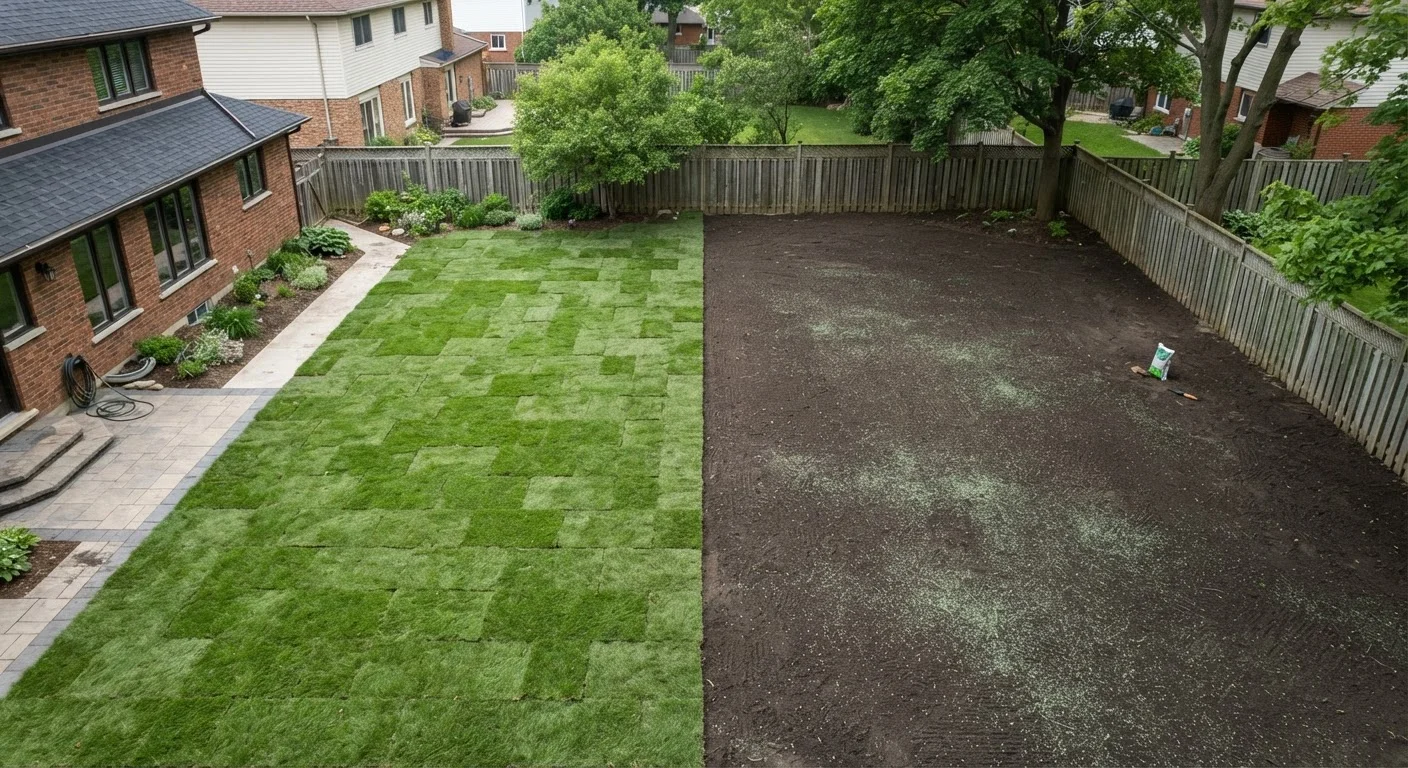 Grass Seed vs. Sod: Which Path to a New Lawn Actually Makes Sense