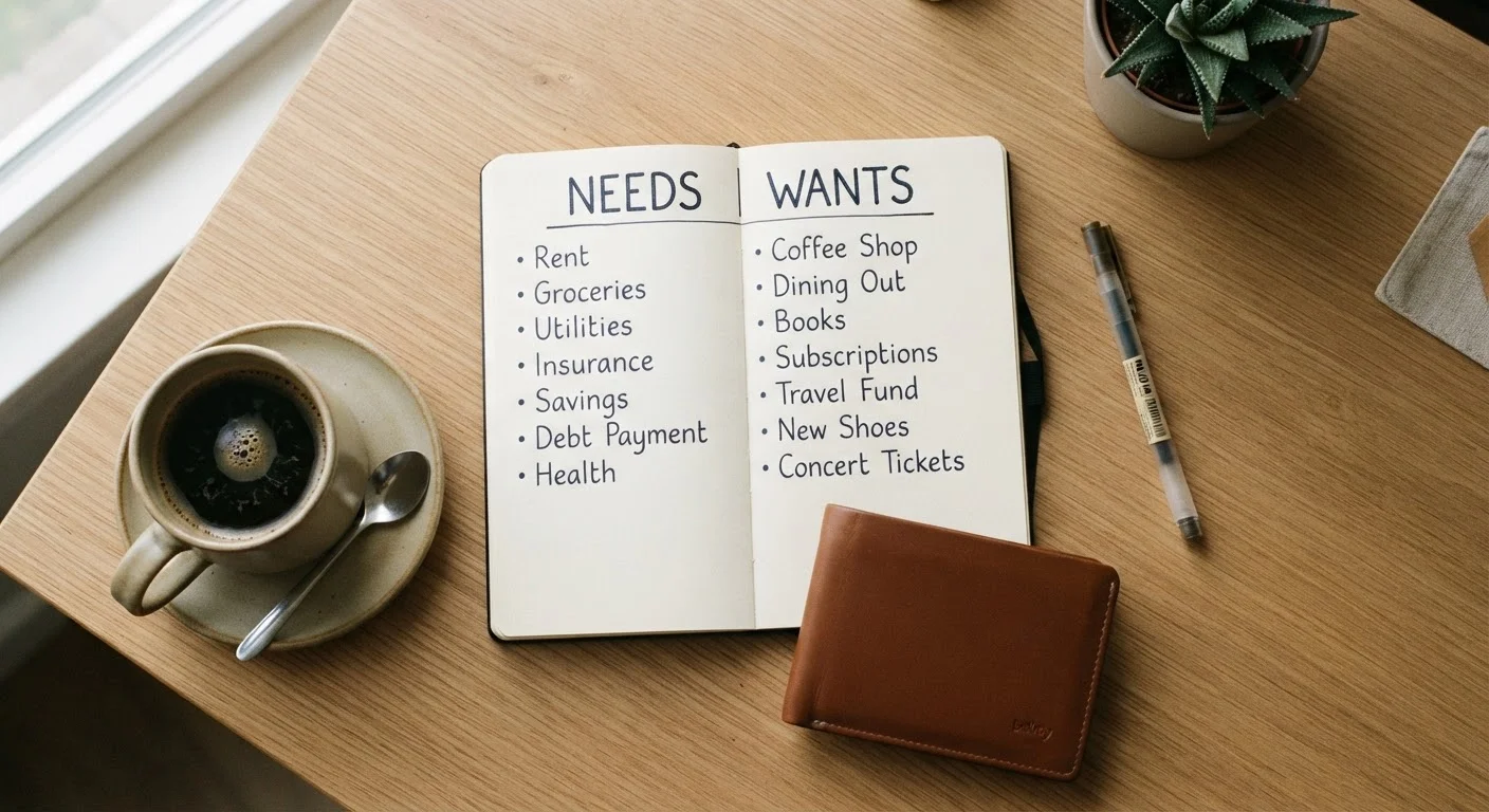 Needs vs. Wants: A Framework for Spending Clarity
