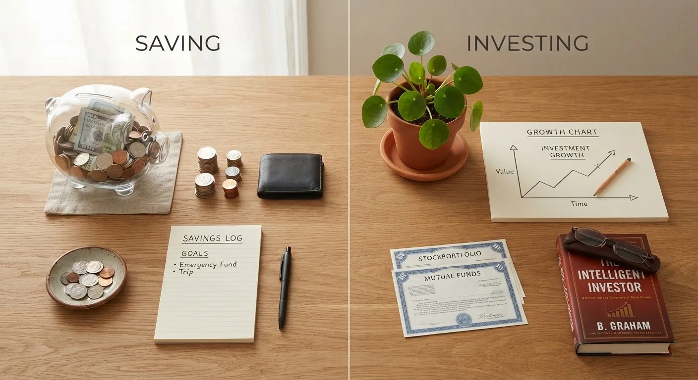 Saving vs. Investing: Choosing the Right Tool for the Right Goal