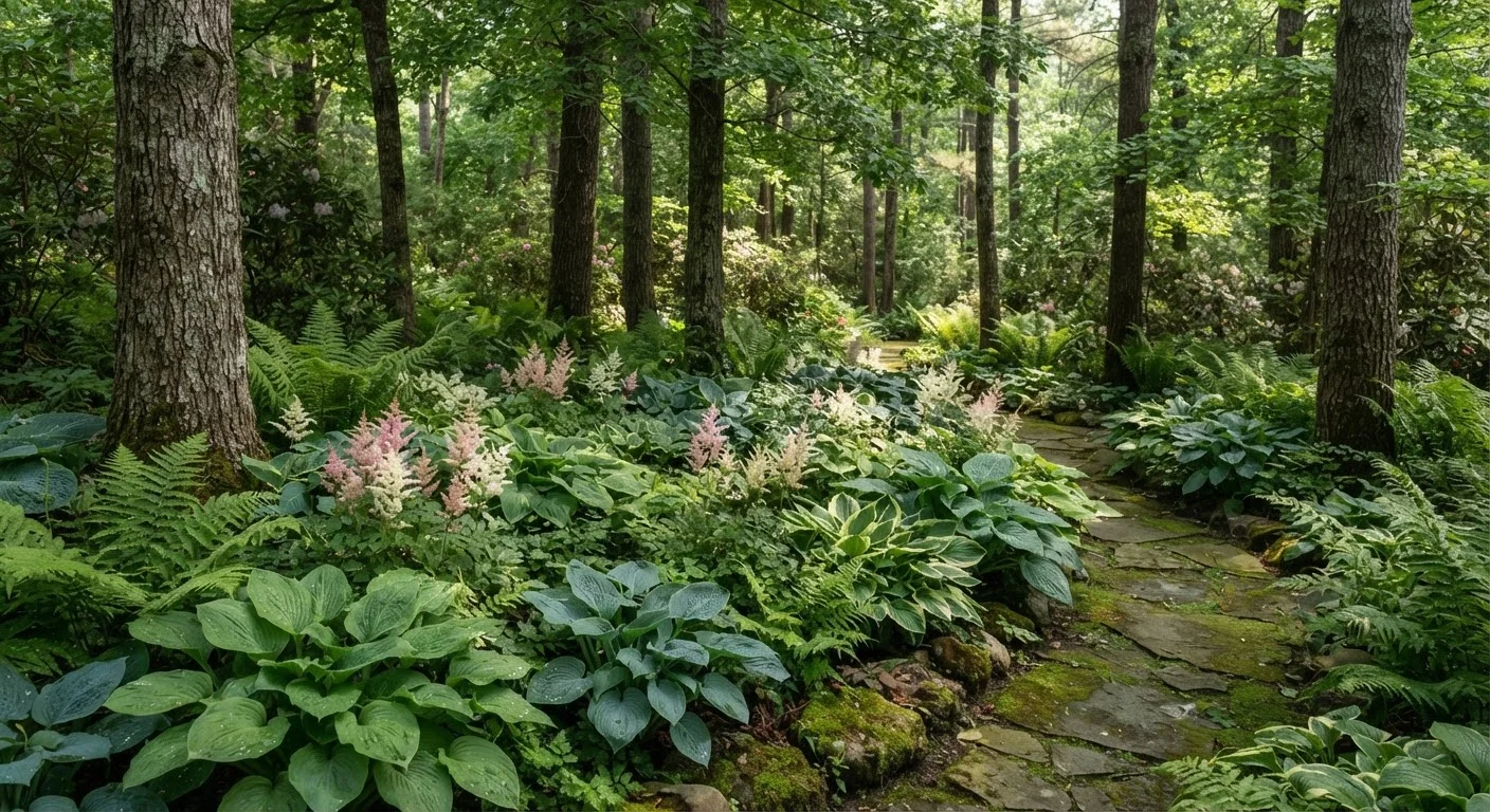 Shade Gardening: Plants and Strategies for Low-Light Yards