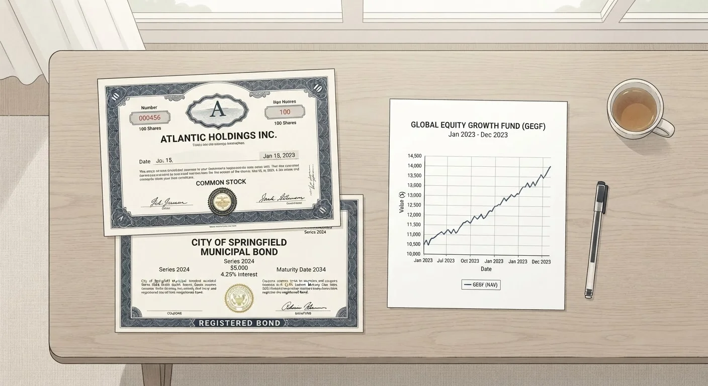 Stocks, Bonds, and Funds: A Plain-Language Breakdown