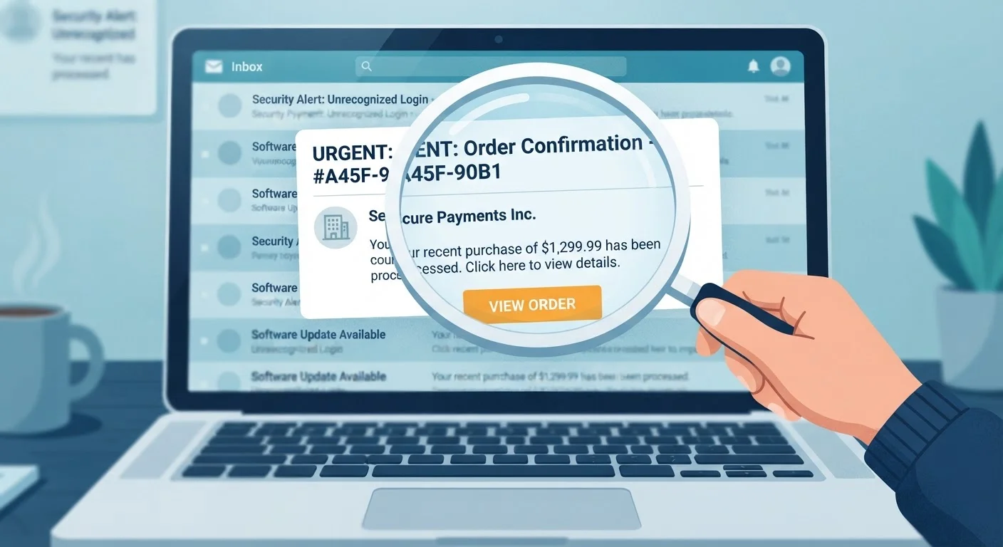 The Anatomy of a Phishing Email Disguised as an Order Confirmation