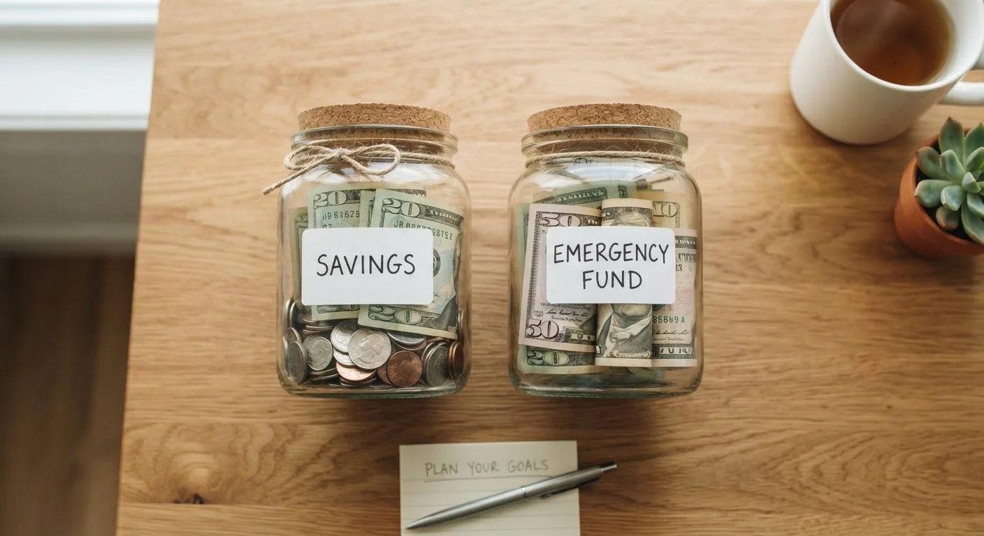 The Difference Between a Savings Account and an Emergency Fund