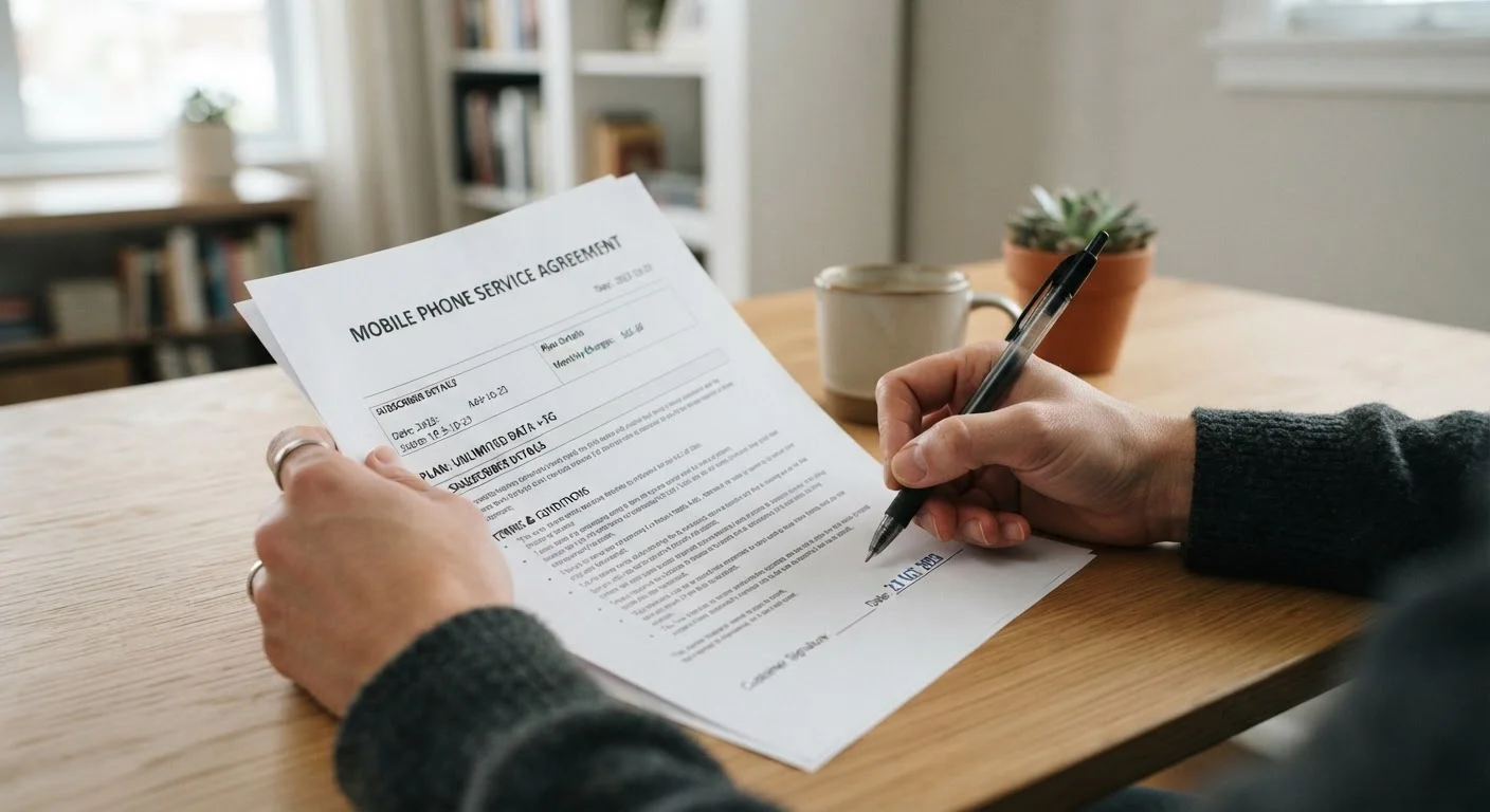 The Mobile Phone Contract: Every Clause Worth Reading Before You Sign