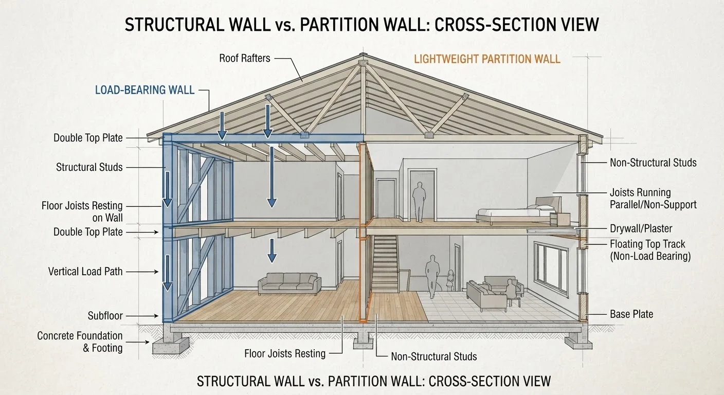 The Real Difference Between Structural and Non-Structural Walls
