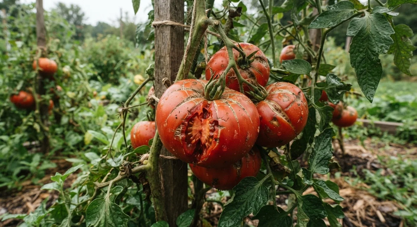 Why Your Tomatoes Keep Cracking Before They Ripen